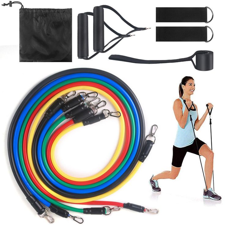 Resistance Bands – Fitness Workout Bands (Up to 150 lbs) - Image 4
