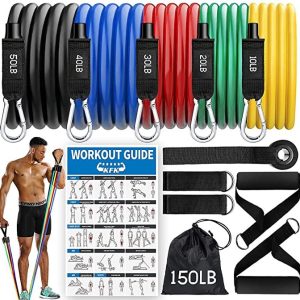 Resistance Bands – Fitness Workout Bands (Up to 150 lbs)