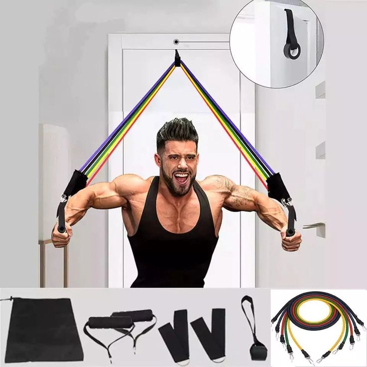Resistance Bands – Fitness Workout Bands (Up to 150 lbs) - Image 3